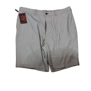 Haggar H26 Performance Shorts‎ Pin Stripe Moisture Wicking Size 40